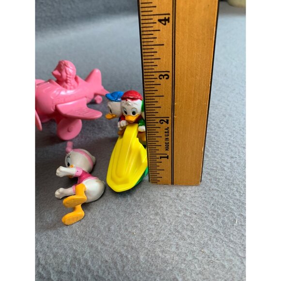 Vintage Disney Donald Duck Daisy Duck Tales Figurines Set of 5 - Picture 10 of 10